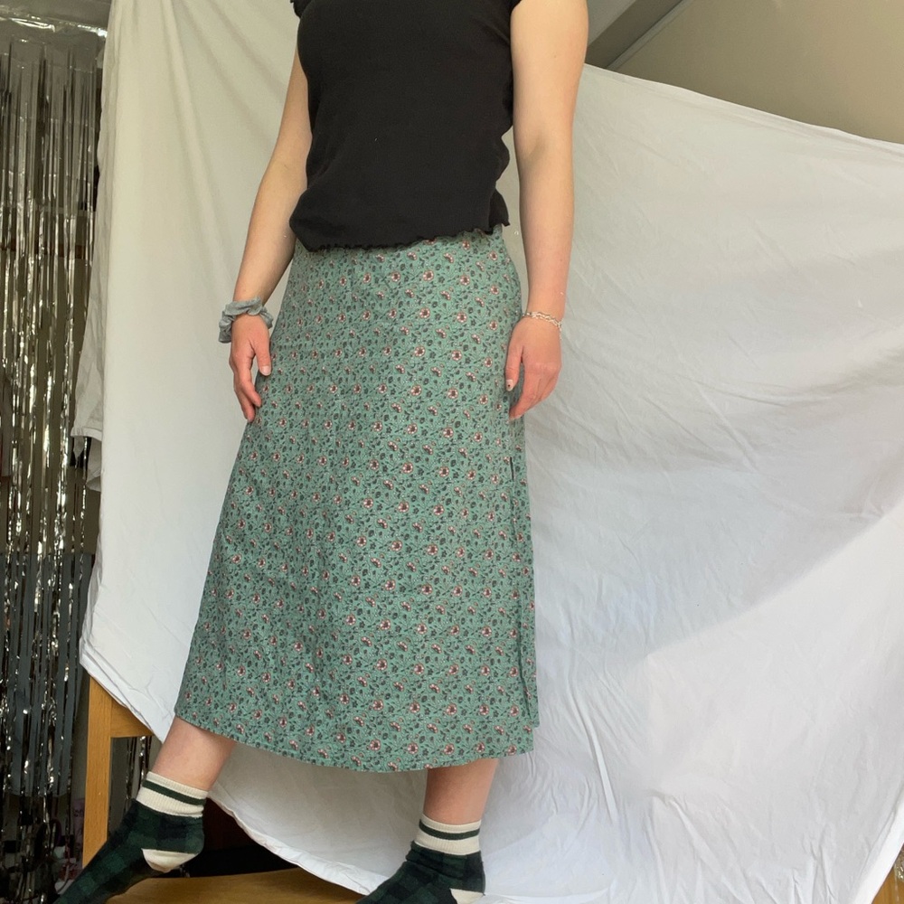 Marine Layer Ryan midi slip skirt